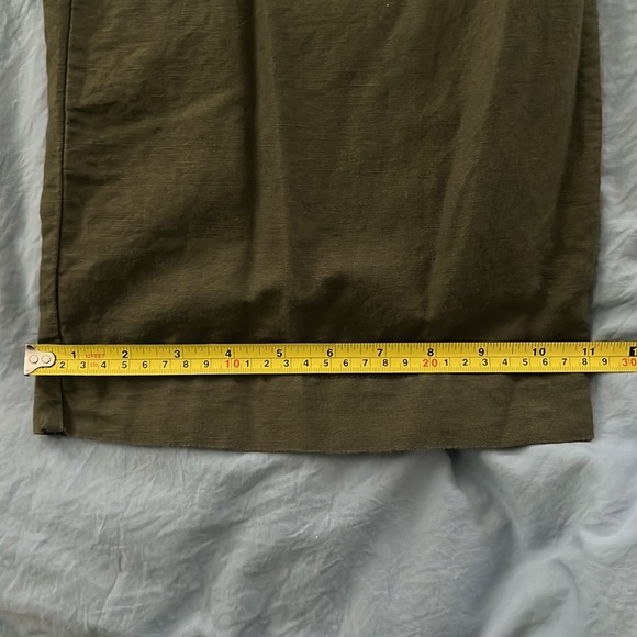 GAP 365 High Rise Linen-Cotton Trousers - Picture 9 of 11